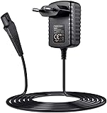 SoulBay 12V Ladegerät für Braun Rasierer Serie 9 7 3 5 1 3000s 3040s 340s 350cc-4 390cc 5190cc 790cc 760cc 7865cc 9290cc 9903s Rasiererkabel Ladekabel Netzteil, Funktioniert mit Aufgeführten Modellen
