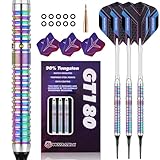 WIN.MAX Dartpfeile 90% Tungsten 3 Stück 90% Wolfram 18 Gramm Dart professionelle