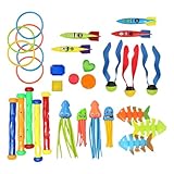 Generisch Kinder Tauchspielzeug - Unterwasser Spielset für Mädchen und | Mehrspieler Set in Bunten Farben für Garten, Familien Spaß, Poolbereich und Schwimmunterricht