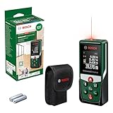 Bosch Laserentfernungsmesser UniversalDistance 40C (Distanz bis 40m präzise messen, Bluetooth-Konnektivität, Messfunktionen, im Karton)