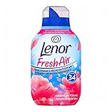 8er Pack - Lenor Weichspüler Fresh Air – Flower Blossom – 34 Waschladungen / 476ml