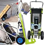 Ladungssackkarre Treppensteiger, arbeitssparende Sackkarre, Tragkraft (200 kg), bürstenloser Gleichstrommotor, kann Treppe auf- und absteigen - 1