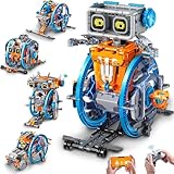 HiWEEGO Technik Roboter für Kinder Bauspielzeug mit LED-Augen, 5-in-1 Fernbedienung und App Wiederaufladbare RC Robot mit einzigartigem Raddesign Geschenk für Jungen Mädchen Teens ab 12+ (783 Stück)