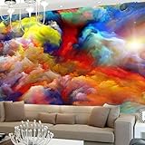 Abstraktes Wolken-Graffiti 3D Tapete Poster Restaurant Schlafzimmer Wohnzimmer Sofa TV Dekorative Wand-350cm×256cm