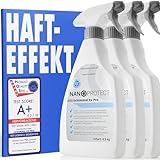 Nanoprotect Schimmelentferner | 3er Set | Extrastark durch Aktiv-Chlor | Professionelles Schimmelspray mit Hafteffekt gegen Verlaufen | Schimmelstop | Schimmel Ex Pro
