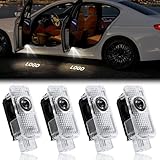 Dixhills 4 Stück Autotür Led Licht Projektor Türprojektoren Türlicht Logo Einstiegsbeleuchtung Türbeleuchtung Einstiegsbeleuchtung Zubehör Ersatz für TT/R8/A1/A3/A4/A5/A6/A7/A8/Q2/Q3/Q5/Q7/Q8