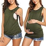 UNibelle Damen Stillshirt still Umstand top Shirt umstandstop Baumwolle 1 pcs