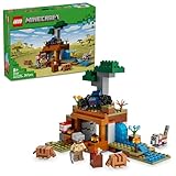 LEGO Minecraft Die Expedition zur Gürteltiermine - Interaktives Gamer Spielzeug mit Höhlenspinne- und Wolfsfiguren - TNT-Funktion - Gaming Geschenk für Jungen und Mädchen ab 8 Jahren - 21269