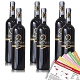 Cavino Deus Mavrodaphne, süß, sortenreines Weinpaket + VINOX Winecards (6x0,75l)
