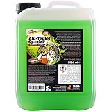 TUGA Chemie 0 Alu-Teufel Spezial Felgenreiniger Aktiv-Gel für glänzende Alufelgen dank säurefreier Schmutzentfernung 5l Made in Germany