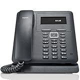 Gigaset Maxwell Basic - leistungsstarkes Desktop-Telefon mit professionellen Funktionen für jedes Unternehmen und jede Home-Office-Umgebung, schwarz