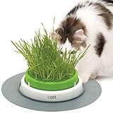 Catit Grass Planter, Katzengras, Katzengrastopf mit Abdeckgitter, 1 Stück (1er Pack)