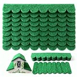 32 STK selbstklebende Dachpappe für Vogelhaus, Dachschindeln in Grün (30x5cm & 30x11cm) – für Nistkasten, Insektenhotel, Hasenstall, DIY-Vogelhäuschen, Hundehütte & kreative Holzprojekte