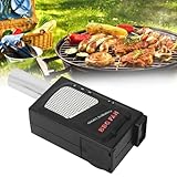 Zisemeil Handliches, leichtes tragbares Grillgebläse für Camping, Picknick, Kochen im Freien, elektrisch, 18 × 8 × 5, leicht, tragbar, Grillgebläse für Camping, Picknick,