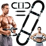 FINDAMAZE Twister Armtrainer,60–100 Lb Verstellbares Brusttrainingsgerät/Arm- und Handmuskeltrainer,Tragbarer Unterarmtrainer,Abnehmbares Design,Krafttrainingsgerät für zu Hause