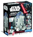 CLEMENTONI - Star Wars Roboter R2D2 zum Bauen ab 8 Jahren – Interaktives Droiden-Bauset mit abnehmbaren Teilen – Spielzeug zum Zusammenbauen für Fans – kreative Geschenkidee Star Wars