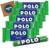 Polo Mints Original 15 x 34g Pfefferminz-Bonbons - Polo Mint Original 5 x 3er Pack - Jawela Set - Minzbonbons für einen frischen Atem