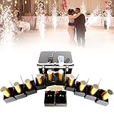 LTdlhFk Kalte Fontäne Feuerwerk Zündung System, Kalte Feuerwerk Beleuchtung Maschine, Wireless Control Hochzeit Ausrüstung, Bühneneffekte System, 12PCS