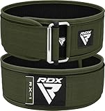 RDX 4” Gewichthebergürtel, Auto-Lock Trainingsgürtel, Powerlifting Krafttraining Bodybuilding Fitness Gürtel, Gepolstert Gewichtheben Gym Weight Lifting Belt, Männer Damen Kreuzheben Workout