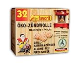 Favorit 1228 Öko-Zündwolle Anzünder 32 Stück