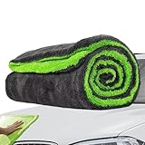 Generisch Auto Waschhandtücher zum Trocknen | Reinigungs- und Staubtücher für Auto,Kratzfreie Saugfähige Reinigungstücher Lappen Für LKW SUV Limousine Haus Küche Badezimmer Fenster