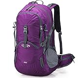 G4Free 45L Wanderrucksäcke mit Regenschutz Wasserdicht Trekkingrucksack Reiserucksack Outdoor Camping Bergsteigen Wandern für Herren Damen