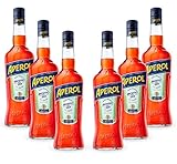 Aperol Rhabarber Bitter aus Italien 6 x 1,0 Liter