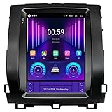 HHAWYY Android Auto Stereo GPS Navigation Für Toyota Land Cruiser Prado 120 Lexus GX470 2002-2009, mit Rückfahrkamera Unterstützt Auto Radio Multimedia MP5 Bluetooth Lenkradsteuerung,TS5