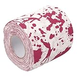 VALICLUD 4 Rollen Halloween Toilettenpapier Rolle mit Blutigen Handabdruck Lagig und Dekoratives Wc Papier für Halloween Party Supplies Farbig Bedruckte Klopapierrolle Hautfreundlich und