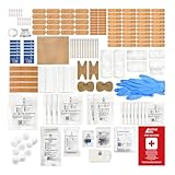 Active Era Premium Nachfüllset für Erste Hilfe Set - 180-teilige Notfall Ausrüstung inkl. Plaster, CPR-Maske, Rettungsdecke für Zuhause, Büro, Reise oder als Erste Hilfe Set Outdoor - ISO 13485