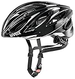 uvex boss race - sicherer Performance-Helm für Damen und Herren - individuelle Größenanpassung - optimierte Belüftung - black - 52-56 cm