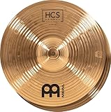 Meinl Cymbals HCS Bronze Hihat 13 Zoll (Video) Schlagzeug Becken – Paar – (33,02cm) B8 Bronze, Traditionelles Finish (HCSB13H)