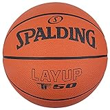 Spalding - TF-50 - Klassische Farbe - Basketball - Größe 6 - Basketball - Basketball - Anfängerball - Gummimaterial - Außen - Anti-Rutsch - Hervorragender Grip - Sehr langlebig.