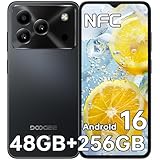 DOOGEE Note 56 Plus Android 16 Smartphone Ohne Vertrag, 48GB+256GB/2TB Handy Ohne Vertrag 6150mAh, 6,56' HD+ Handy Günstig 8,45mm Ultraschlankes, 50MP+8MP Kamera, NFC/Fingerabdruck/Dual-SIM/GPS/OTG