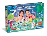 Clementoni Galileo Lab Mein Chemie-Labor – Spannende chemische Reaktionen entdecken mit Reagenzgläsern, Pipetten & Zubehör – Experimentierkasten für Kinder ab 8 Jahren von Clementoni 59439