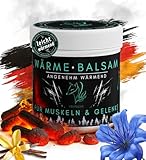 Vita.Fuchs Wärmebalsam | Wohltuende Wärmecreme für Rücken, Nacken & Muskeln | Wärmende Pferdesalbe mit Teufelskralle, Arnika & Vanille-Ether | Wärmesalbe für Alltag & Sport | Made in Germany | 250 ml