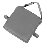 Mikinona Hochstuhl Sitzkissen Stuhlkissen Seat Cushion Sitzkissen Hochstuhl Sitzverkleinerer Für Die Sitzerhöhung Stuhlpolster Mesh Grey