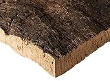Kork Rinde | Kork Platte | Kork Stücke aus Naturkork der Korkeiche | 30 x 40 x 3 cm | unbehandelt & natürlich | Rohware der Korkrinde | thermisch desinfiziert | Ideal für Terrarium | für Nager & Vögel