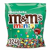 M&M’s Minis, Knackige Schokolinsen im Mini-Format mit bunter Zuckerhülle, Milchschokolade zum Teilen, 324 g