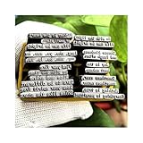 13-teiliges Metallstempelset Für Buchstaben Aus Kohlenstoffstahl, Geeignet Für Aluminiumblech Und Schmuckherstellung