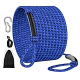 Bootsabschleppseil für Schläuche, Marine-Abschleppseil, schwimmender Sicherheitsgurt zum Ziehen von Festmachern, Start, Anhänger, Angeln, Rettung, Meer, Fluss, See, Wassersport