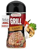 KOTÁNYI Grill Kotelett Grillgewürz 80g - Marinade für Steaks, Koteletts und Fleischspieße auf dem Grill - Gewürzmischung zum Grillen - [Jetzt für die nächste Grillparty bestellen!]