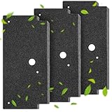 3 Stück 12022801 Trockner Filter Wäschetrockner für Siemens Iq300 Schwammfilter 292x142x19mm Sockelfilter Trockner Ersatzteile Ersatz für BOSCH Siemens Iq300 Iq500 in Wärmepumpentrockner