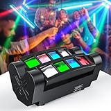 UKing Spider Moving Head Partylicht mit led beam Lichter RGBW 8X10W by dmx512 controlled Great für Discolicht Stage Lighting Shows