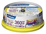 Verbatim Blu-ray Disc 20 Spindle - 50GB 2X BD-RE DL for Video - Wide printable