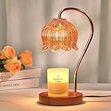Kerzenwärmer Lampe Geschenk für Ihn Sie, Candle Warmer für Frauen, Elektrische Duftlampe mit Timer und Dimmer, Vintage-Kerzenwärmer Partner Geschenke für Frau