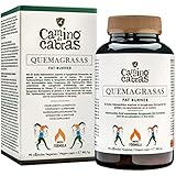 FATBURNER 8-in-1, Abnehmen Schnell Fettverbrenner, Stoffwechsel Beschleunigen, Appetitzügler - L Carnitin, Chrom, Garcinia, Vitamin C, B6, Grüner Tee, Glucomannan, Schwarzer Pfeffer, 90 Vegan Kapseln
