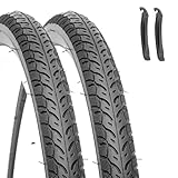 Hycline Rennrad Reifen 28 Zoll: 2 Stück 700Cx35C Faltreifen Fahrradreifen Fahrrad Mantel
