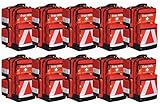 Team Impuls NFA Notfallrucksack Medicus 10 STK. - PRO -M- LEER aus Nylon mit Vier Seitentaschen Plus Fronttasche