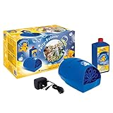 PUSTEFIX Party-Bubbler blau I 1000 ml Seifenblasenwasser I Bunte Bubbles Made in Germany I Seifenblasen-Maschine für Hochzeit, Kindergeburtstag, Polterabend I Spaß für Kinder & Erwachsene
